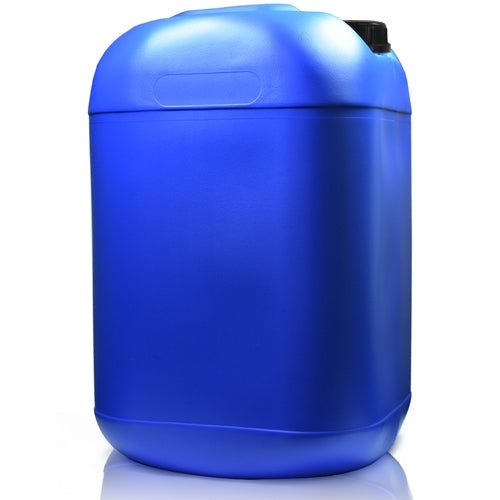 25 Litre (1.05kg) UN Blue Square Round Jerry Can & Din61 T/E Cap