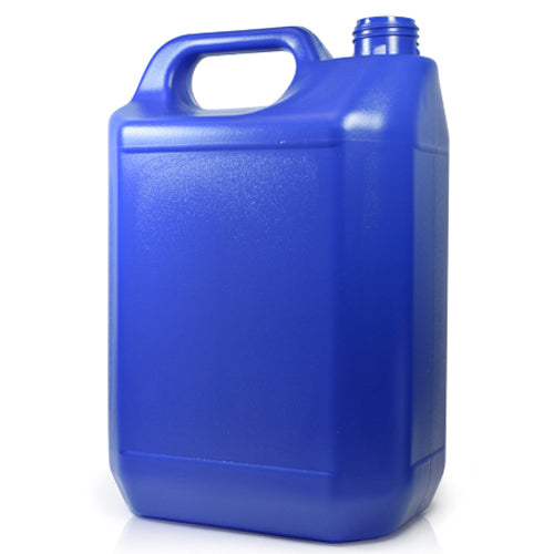 5 Litre Blue Plastic Jerry Can (No Cap)