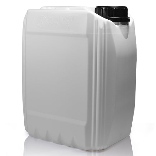 5 Litre UN White Stackable Container & Din51 T/E Cap