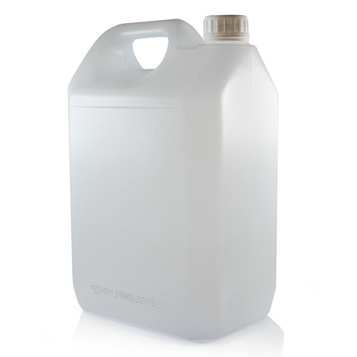 5 Litre Plastic Jerry Can & 38mm T/E Screw Cap