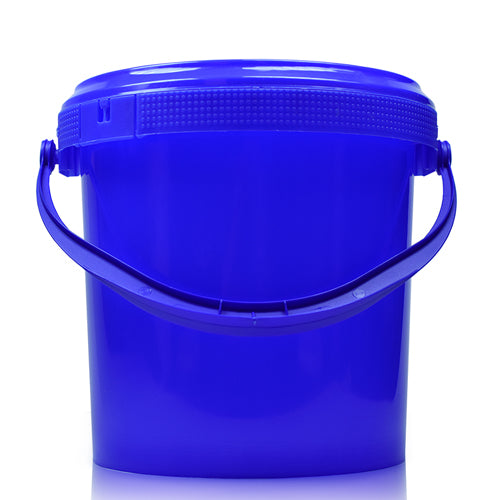 1L Blue Bucket With Blue Handle & T/E Lid