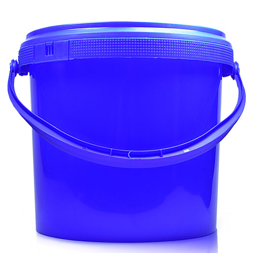 2.5L Blue Bucket With Blue Handle & T/E Lid