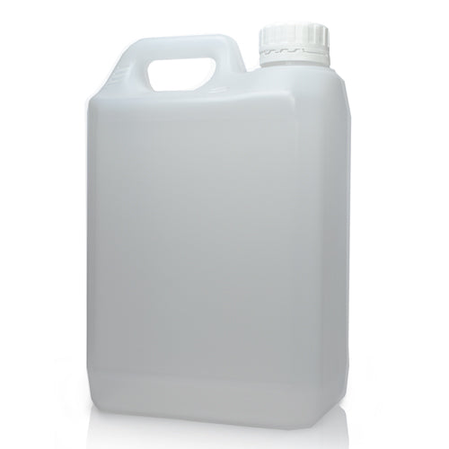 2.5 Litre Natural Plastic Jerry Can & 38mm T/E Screw Cap