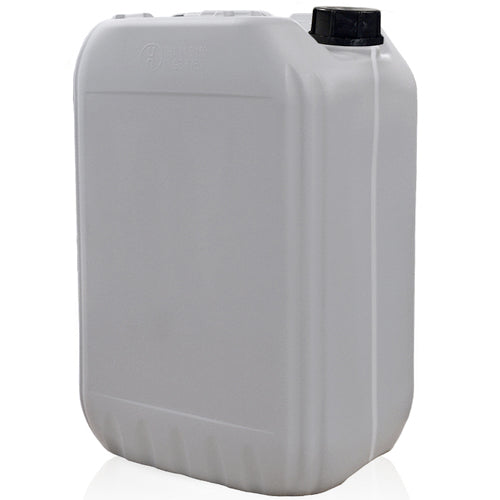 25 Litre UN Grey Stackable Jerry Can (Visi) & Din61 T/E Cap