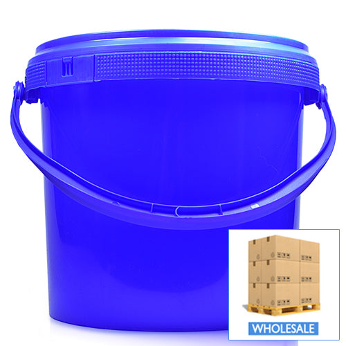2.5L Blue Bucket With Blue Handle & T/E Lid (Wholesale)