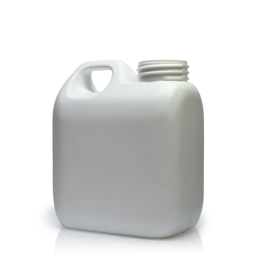 500ml White Plastic Jerry Can (No Cap)