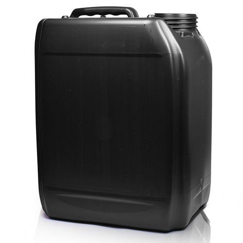 5 Litre UN Black Stackable Container (No Cap)