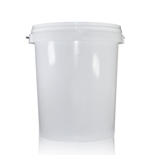 Bucket 30ltr 30 Litre Natural Plastic Bucket And Lid – jerry-cans.co.uk